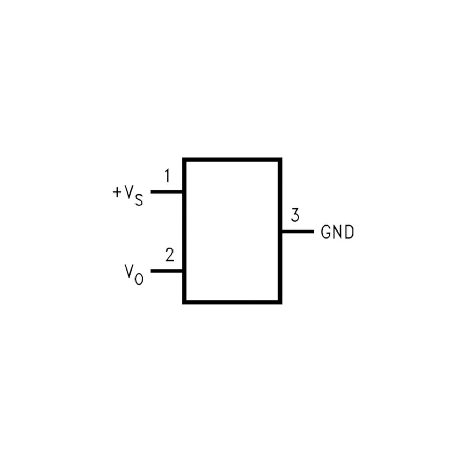 LM60BIM3 Sot23 Smd Sıcaklık Sensörü